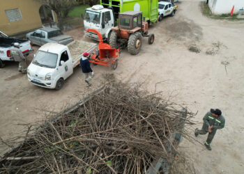 AGUA DE ORO ADQUIERE UNA NUEVA CHIPEADORA PARA LA GESTIÓN DE RESIDUOS