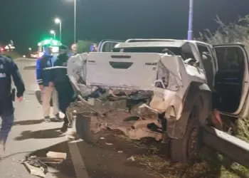 UN INTENDENTE DEL INTERIOR DE CÓRDOBA CHOCÓ EN CIRCUNVALACIÓN Y DEBIÓ SER INTERNADO