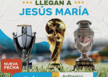 La Copa del Mundo de la selección argentina de fútbol llega a Jesús María