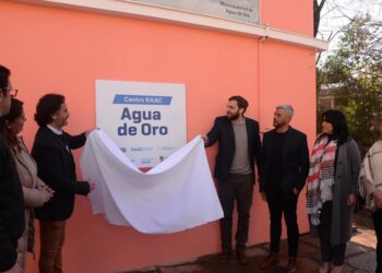 INAUGURARON EL CENTRO DE ATENCIÓN DE ADICCIONES DE AGUA DE ORO
