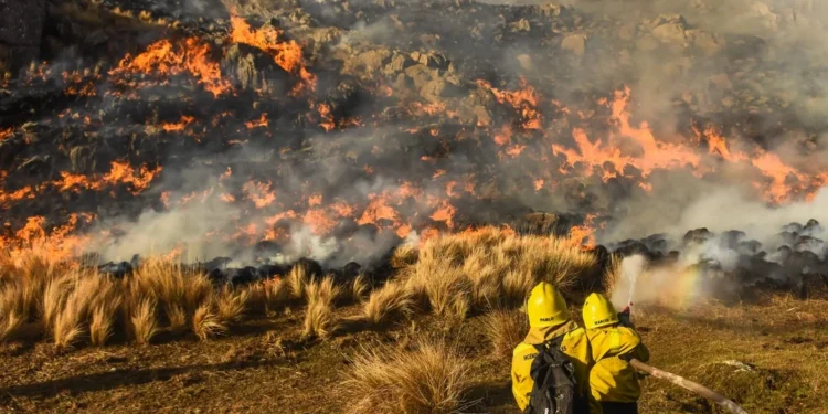 LA CALERA, LA GRANJA Y ALTA GRACIA: LAS LOCALIDADES CON FOCOS DE INCENDIOS CONTROLADOS