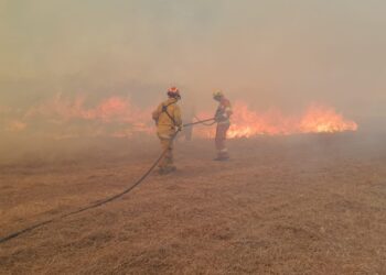 INCENDIO: FOCO ACTIVO EN LA CALERA