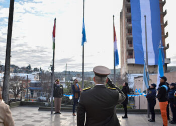 RÍO CEBALLOS CELEBRA EL 9° ANIVERSARIO DE LA AGRUPACIÓN XX CÓRDOBA CON UN DESFILE MILITAR
