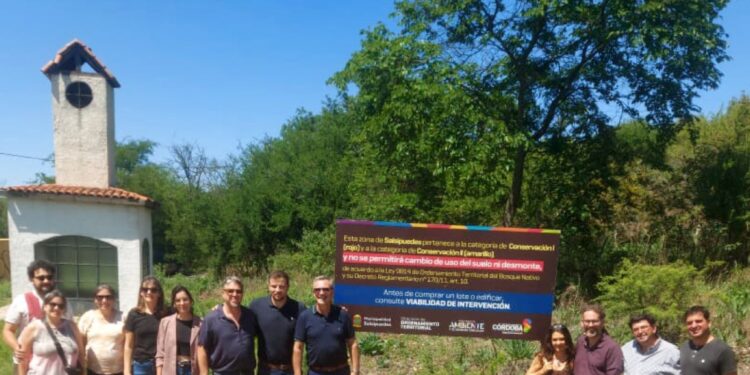 Salsipuedes impulsa la señalización de áreas de conservación y prohíbe el desmonte