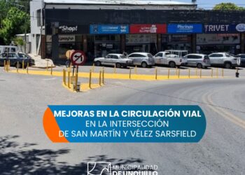 MEJORAS EN LA CIRCULACIÓN VIAL EN LA INTERSECCIÓN DE SAN MARTÍN Y VÉLEZ SARSFIELD