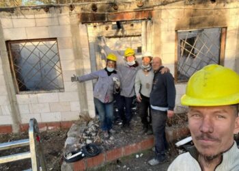 Buscan reconstruir su casa después de la pesadilla del fuego: festival solidario en Unquillo