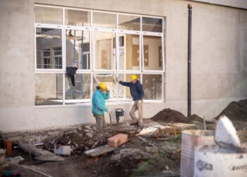 Villa Allende: El nuevo Centro de Salud tiene un 66% de avance