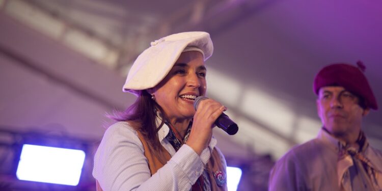 Prunotto acompañó los festejos por el 138° aniversario de Juárez Celman