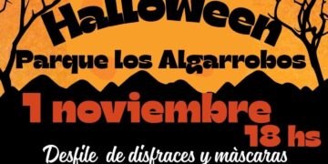 Salsipuedes se prepara para una Feria de Halloween en el Parque Los Algarrobos