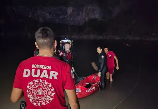 Encontraron a un hombre sin vida en la Laguna Azul
