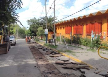 INICIÓ LA OBRA DE CLOACAS: DESVÍOS EN AV. SAN MARTÍN Y SPILIMBERGO