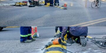 COLOCACIÓN DE REDUCTORES DE VELOCIDAD EN AV. SAN MARTIN