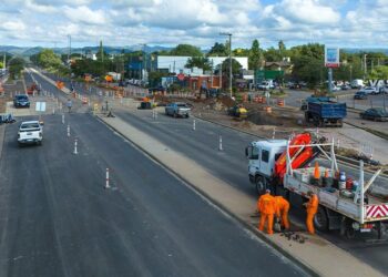 La duplicación de calzada de la Av. Padre Luchesse, con 92% de avance