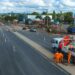 La duplicación de calzada de la Av. Padre Luchesse, con 92% de avance
