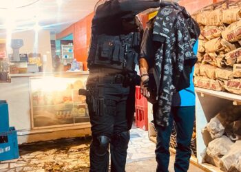 SALDÁN: SE DETUVO A DOS HERMANOS QUE VENDÍAN DROGAS CON FACHADA DE VERDULERÍA