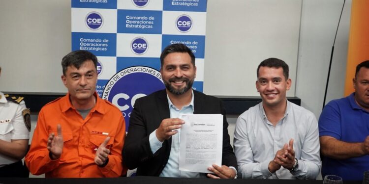 RÍO CEBALLOS CONFORMÓ SU COMANDO DE OPERACIONES DE EMERGENCIA