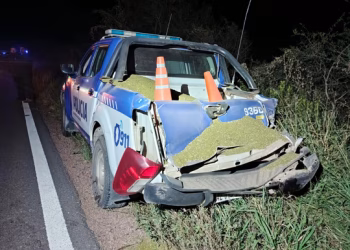 Un camión chocó con móviles de la Policía de Córdoba: una mujer fallecida y nueve heridos